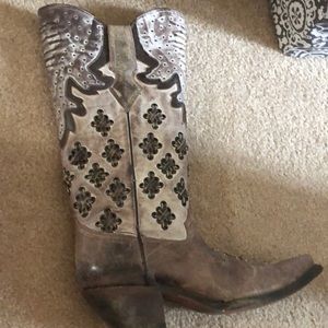 Corral cowboy boots paid $375